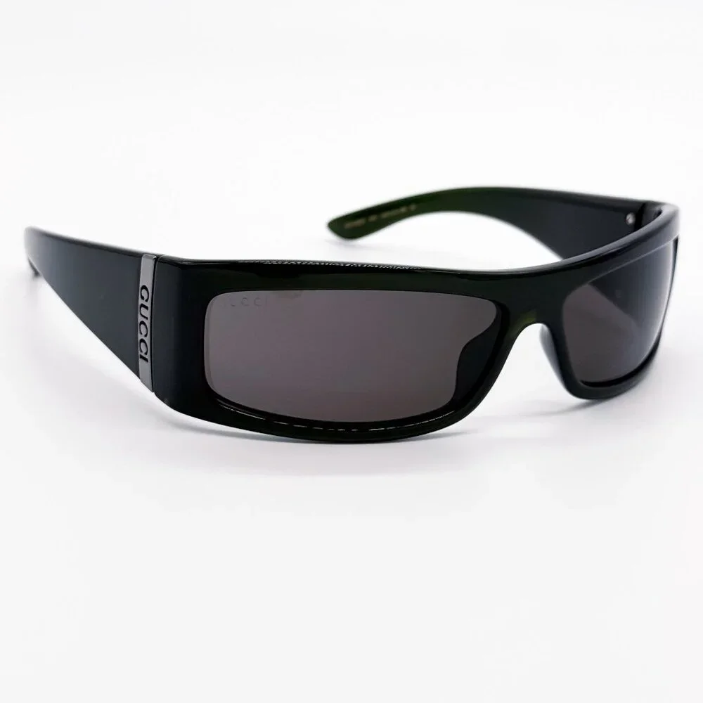 NEW GG1492S 001 UNISEX GUCCI DARK GREEN SUNGLASSES GUCCI